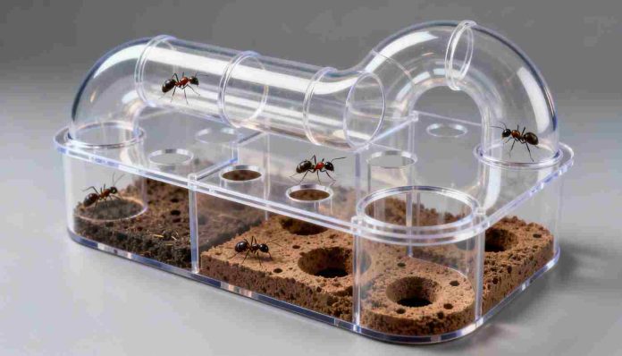 kit fourmilière creusable