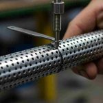 tube cremailere perforée 40x20mm