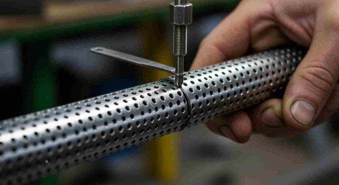 tube cremailere perforée 40x20mm tube cremailere perforée 40x20mm